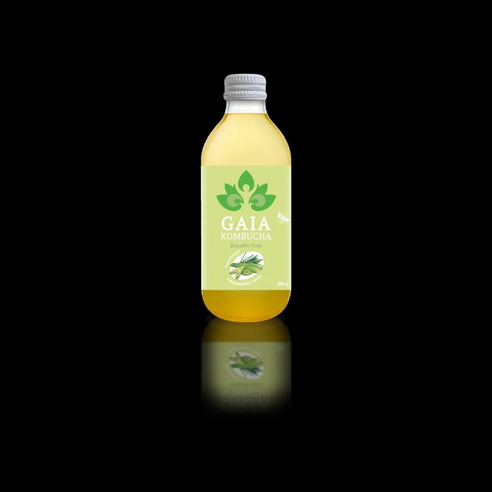 Gaia Kombucha Lemongrass