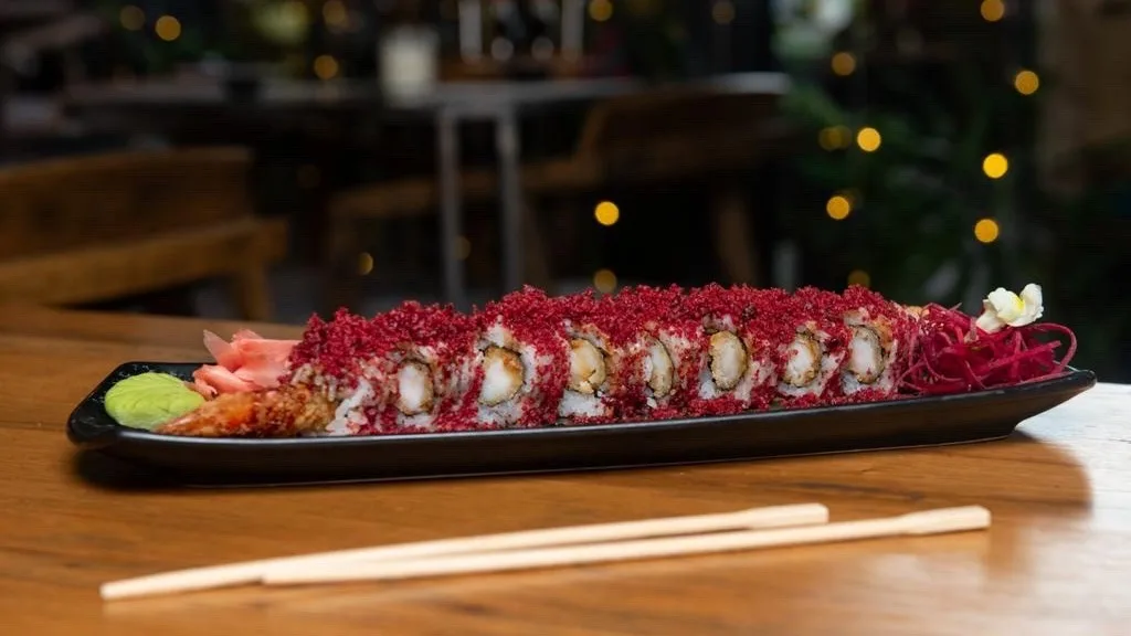 Crispy shrimp roll