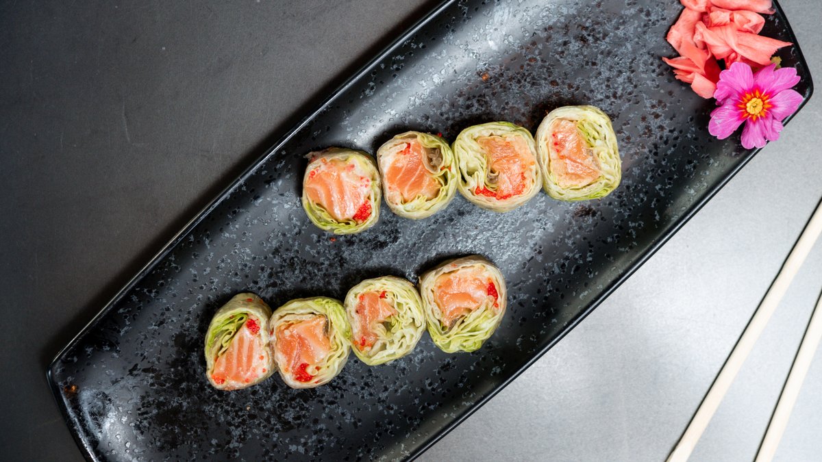 Fresh roll losos