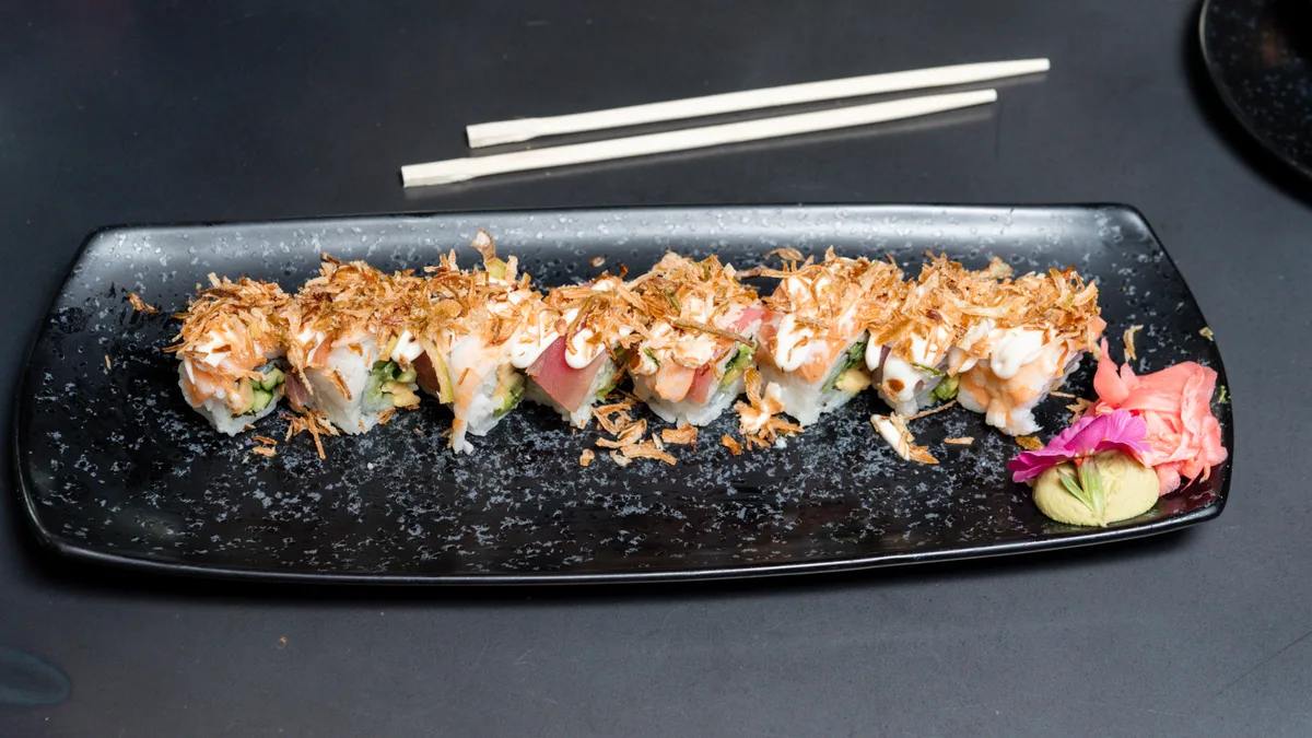 Rainbow roll