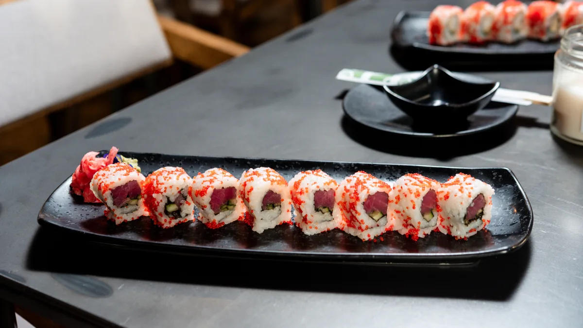 Tobiko tuna