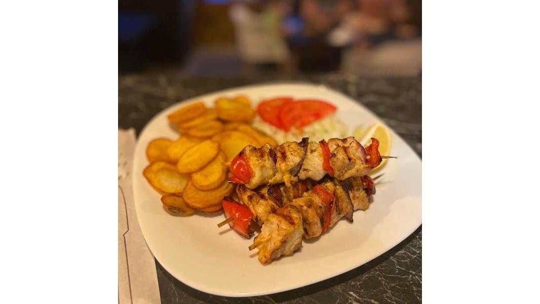 Frigărui de pui la grătar