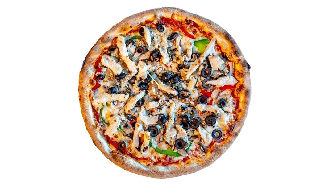 Pizza con pollo Ø 32cm