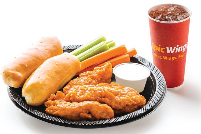 3 pc Tenderloin Strips Combo Meal