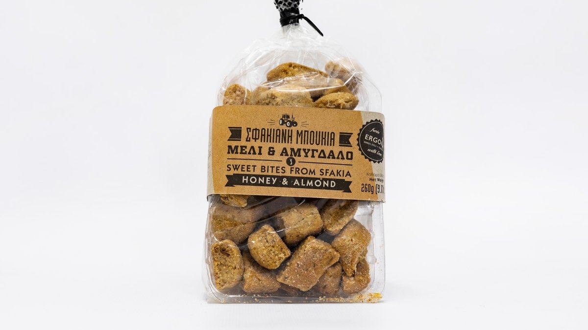 Ergon Honey and Almond Bites From Sfakia 260g