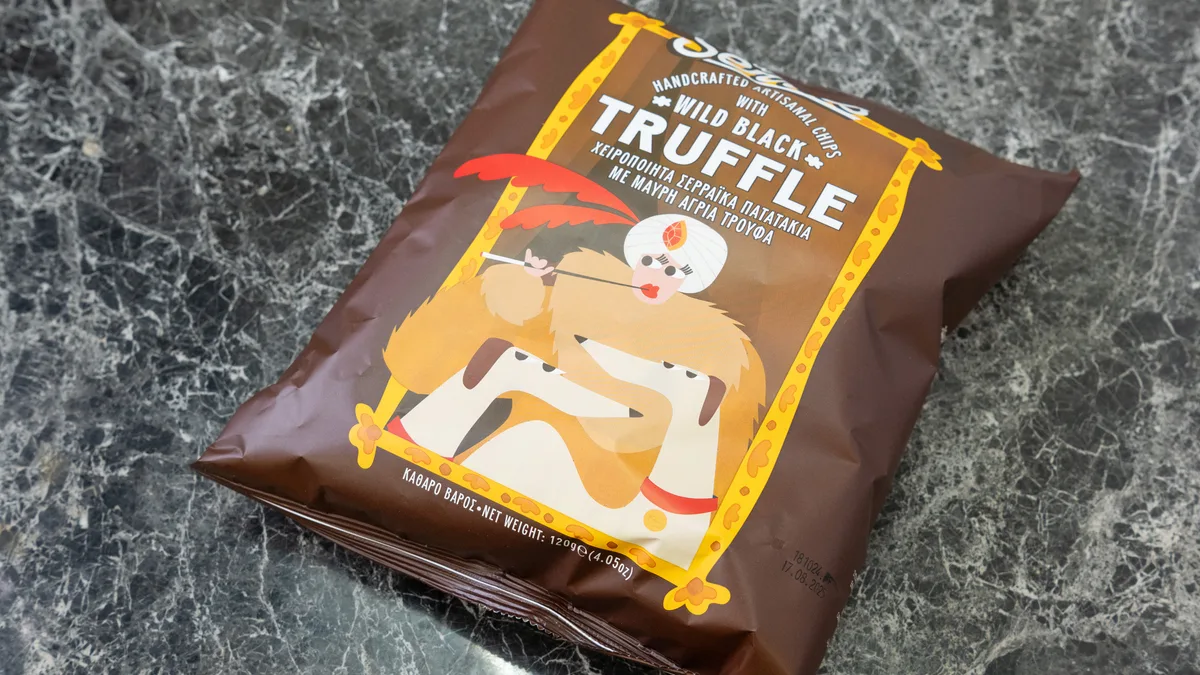 Wild black truffle chips
