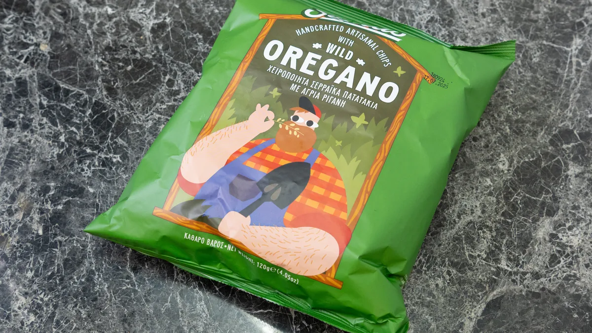 Wild oregano chips