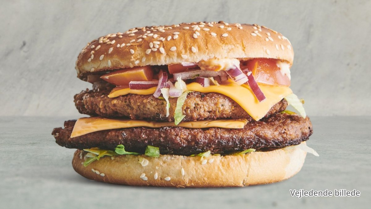 Dobbelt Cheese and Bacon Burger