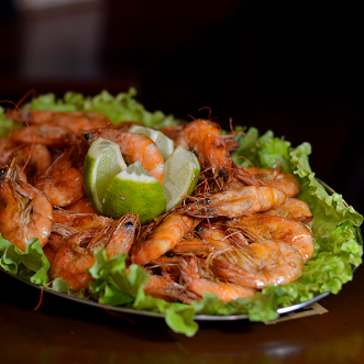 Camarão No Alho e Óleo - 1Kg