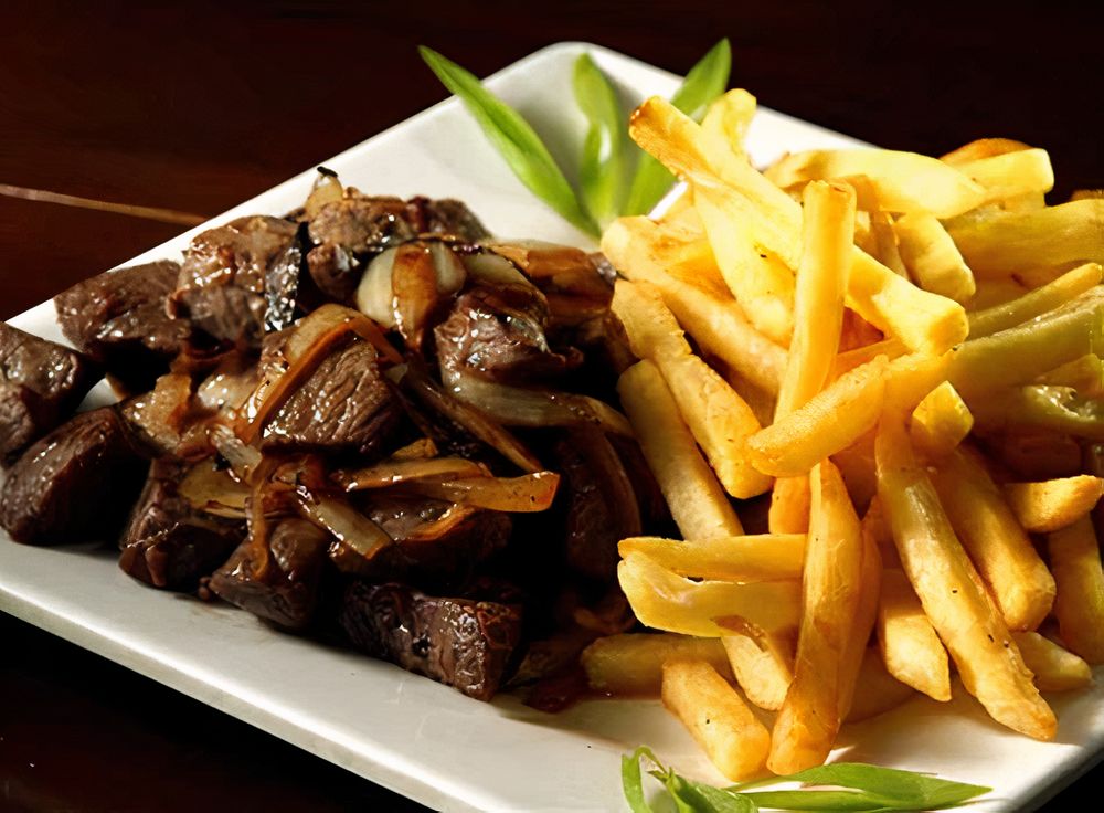 Carne de Sol com Fritas
