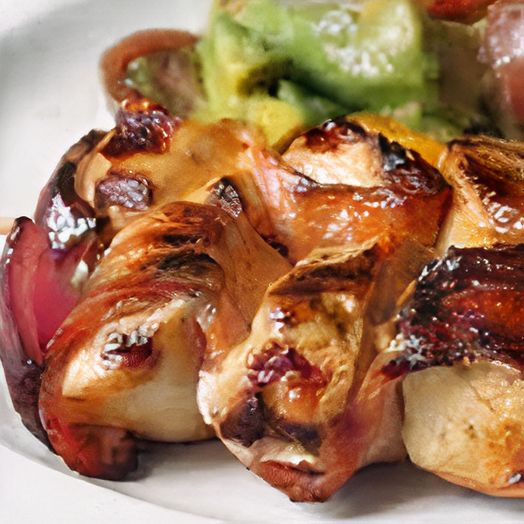 Espeto de Frango com Bacon