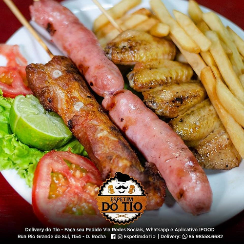 Espeto de Linguiça Apimentada
