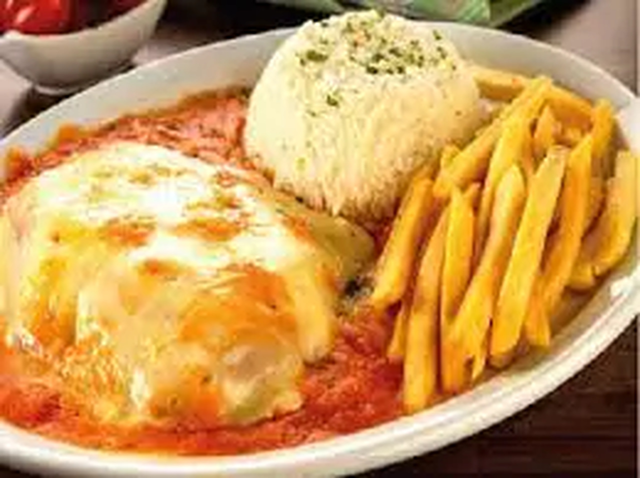 Parmegiana com Queijo
