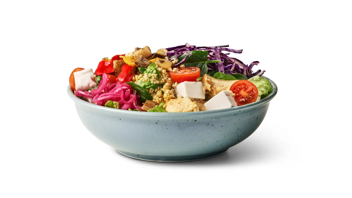 Hummus Salat Bowl