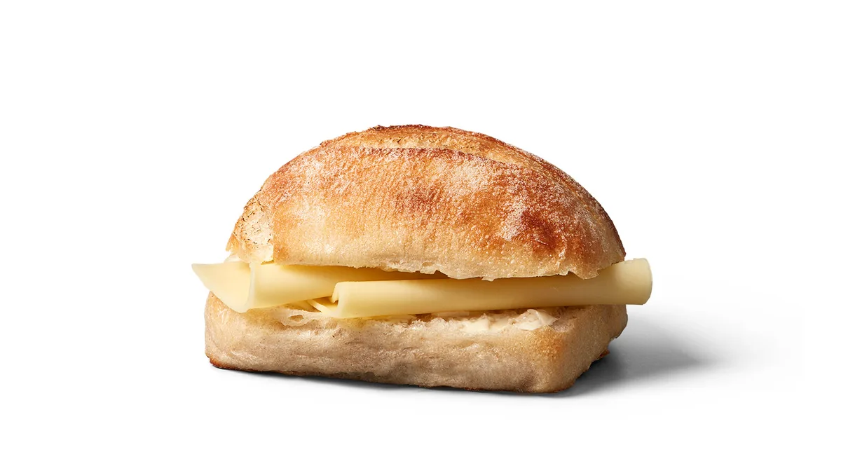 Sourdough Bun Butter and Cheese
