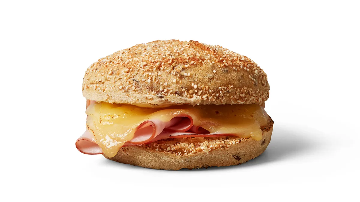 Ost og Kalkunskinke Toast