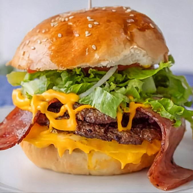 Hamburguesa Doble Torta