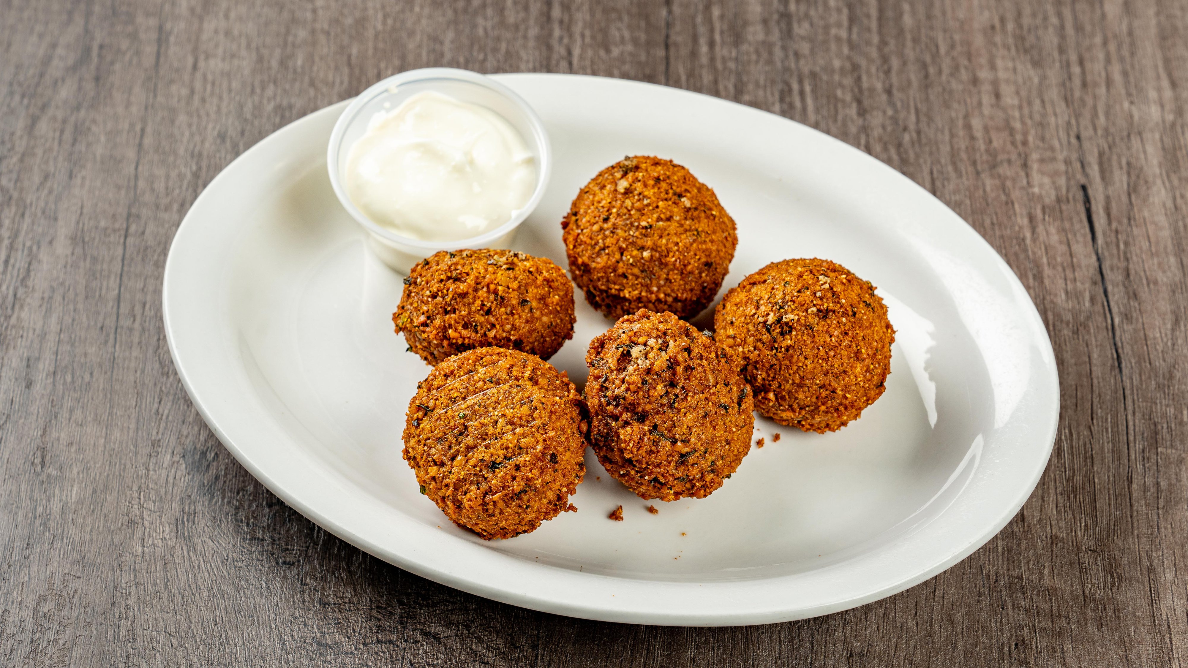 Falafel on a Pita