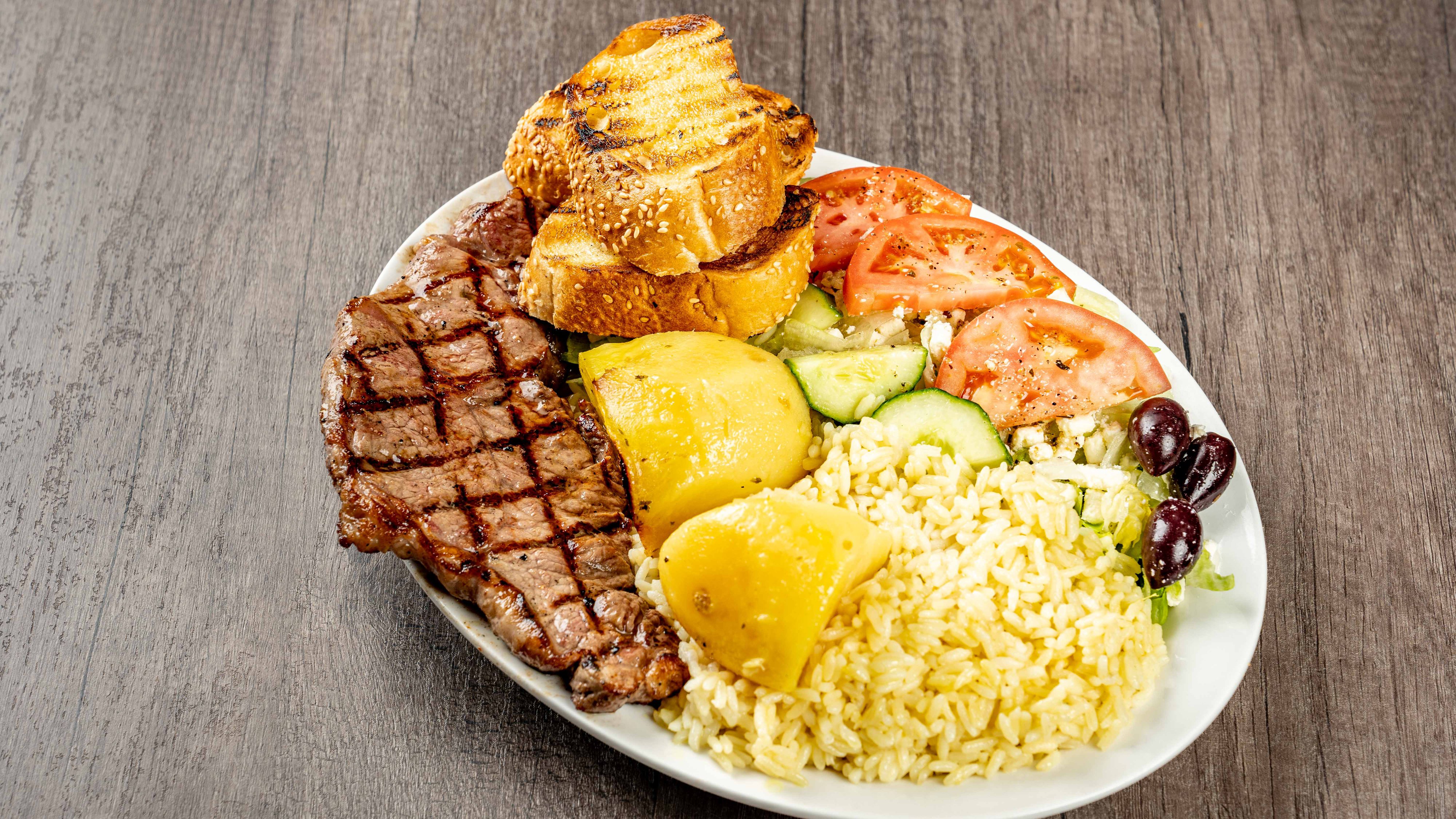 New York Steak Dinner (8oz)
