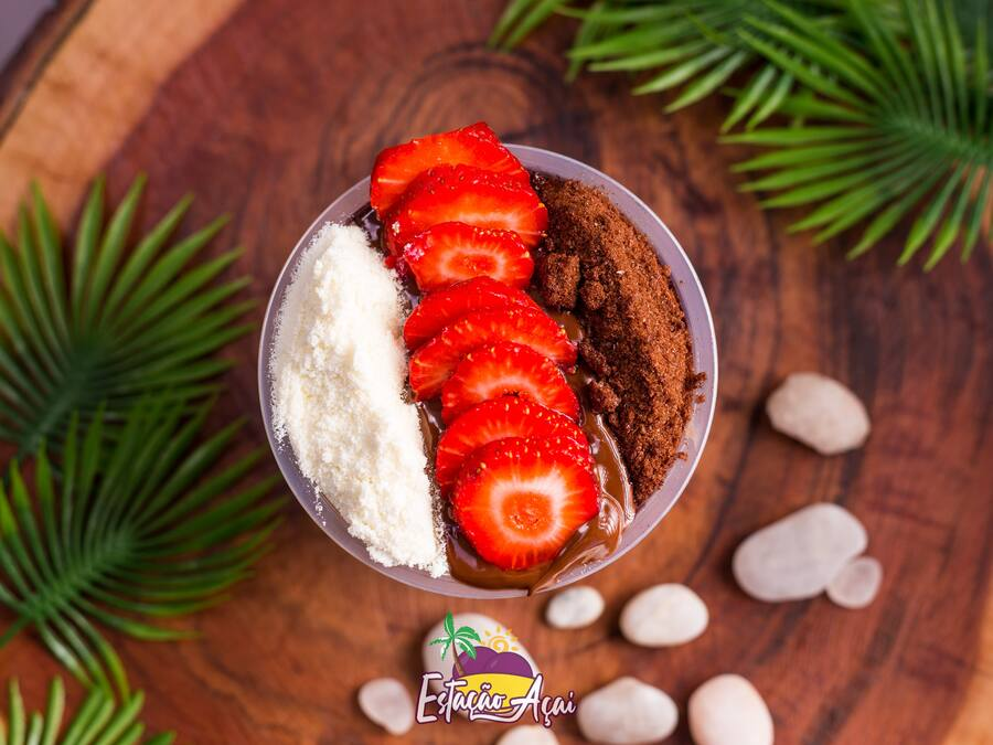 Açaí Trufadão de Morango 350ml