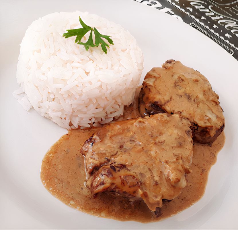 Filé ao Molho de Mostarda
