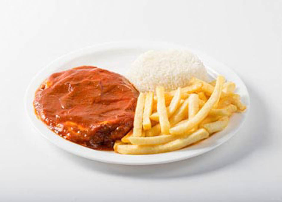 Filé de Frango à Parmegiana