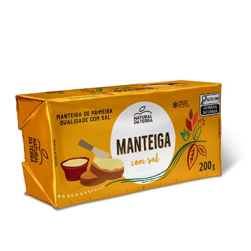 Manteiga com Sal Natural da Terra 200G
