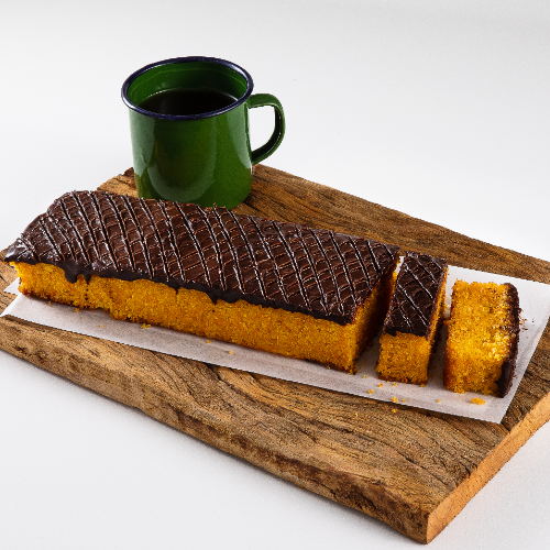 Bolo de Cenoura com Ganache