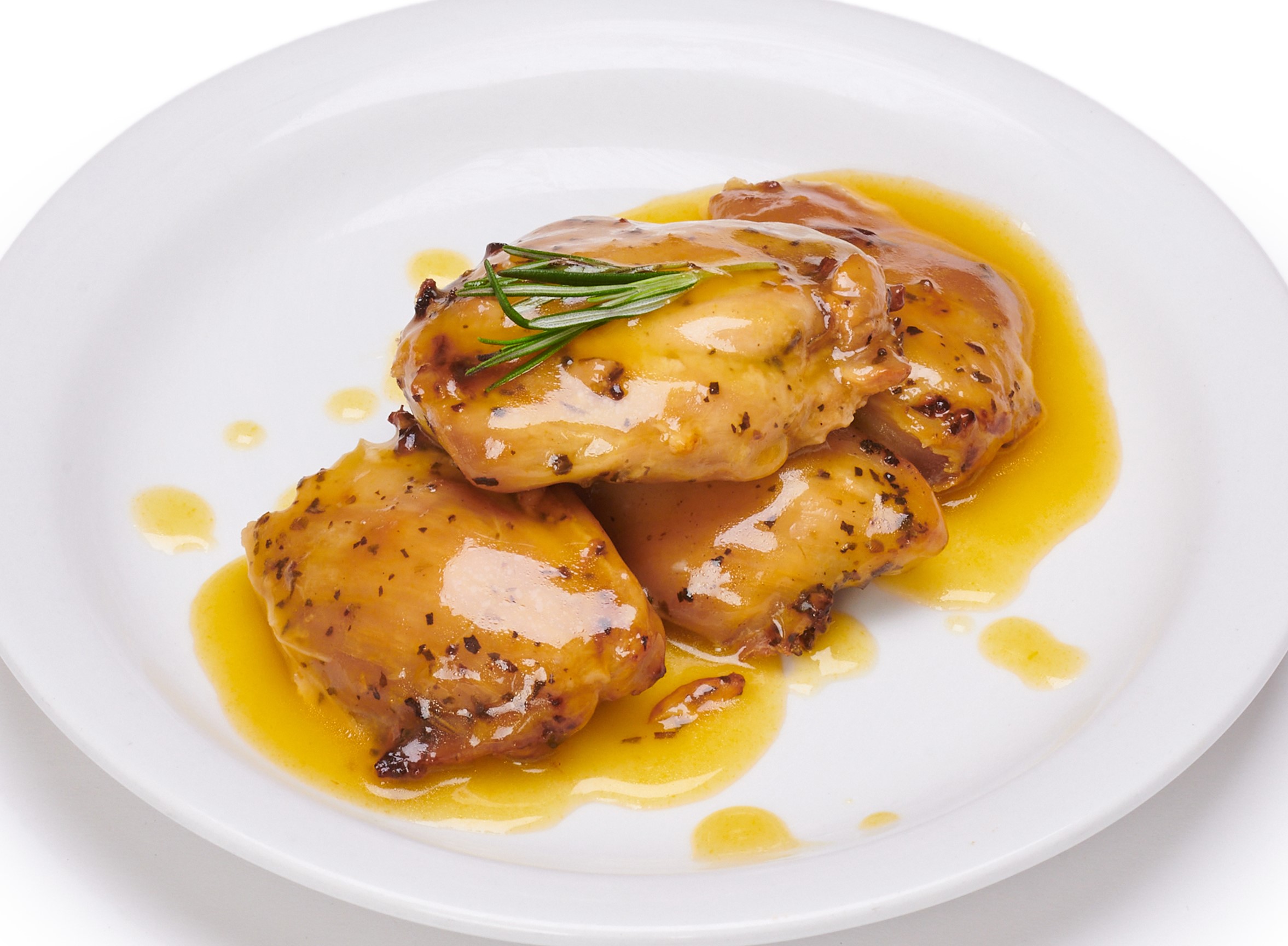 Frango ao Molho de Laranja e Mel