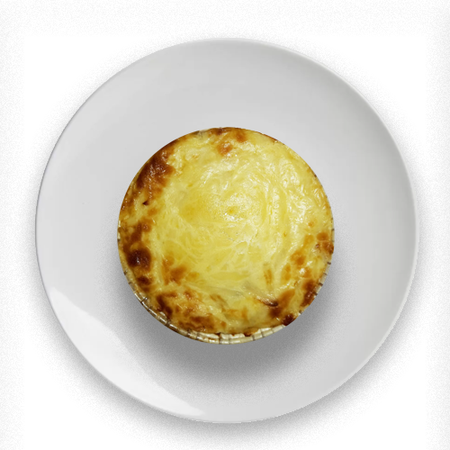 Mini Quiche de Queijo com Cebola