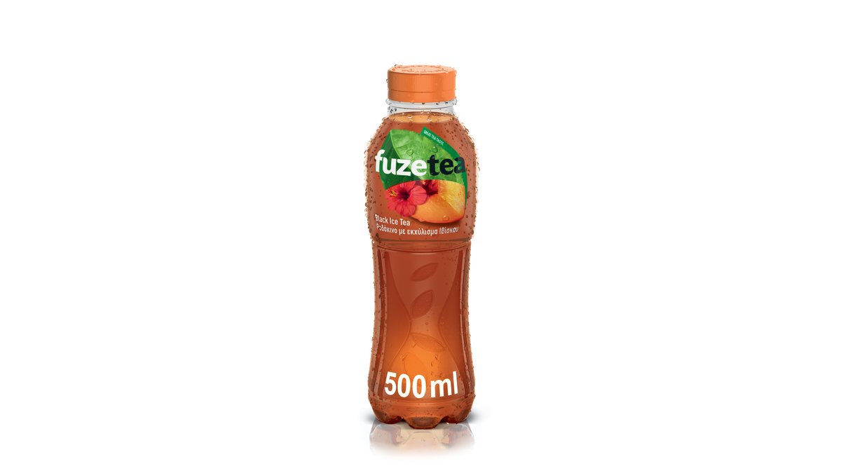 Fuze Black Iced Tea Ροδάκινο και Ιβίσκος 0.5 l