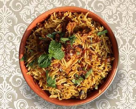 Clay Pot Chicken 65 Biryani