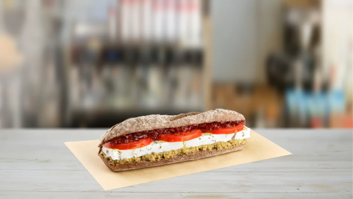 Vegetarian Carob Baguette