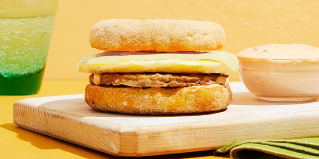 Sausage, Egg and Cheese Sandwich