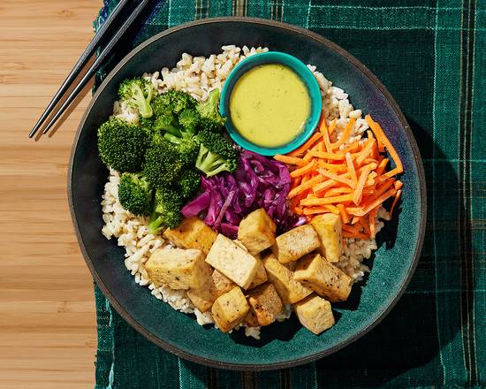 Ginger Orange Tofu Buddha Bowl