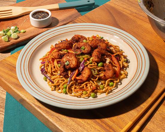Keith's Spicy Shrimp and Noodles