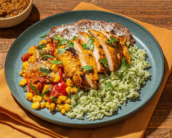 Pollo Asado with Seasoned Rice