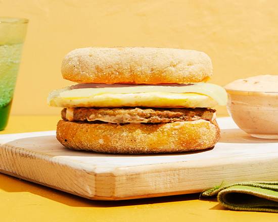 Sausage, Egg and Cheese Sandwich
