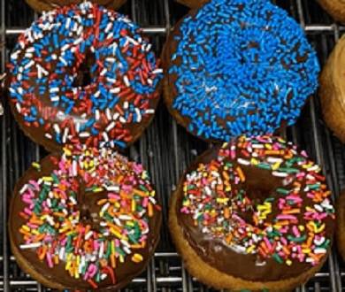 Cake Sprinkle Donut