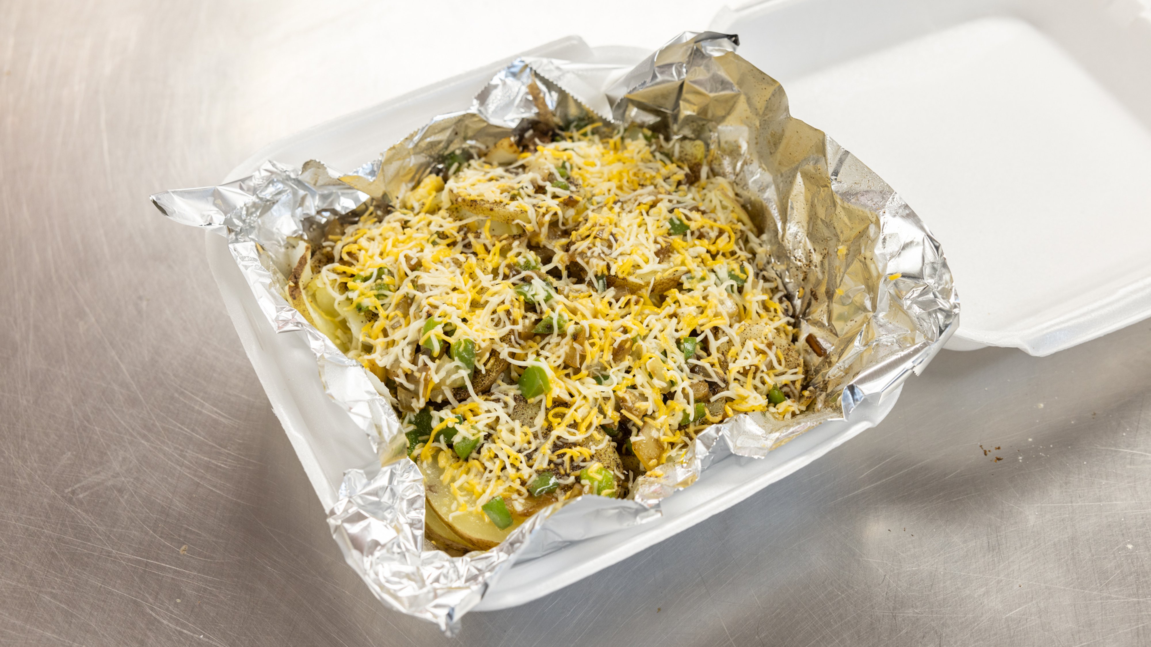 Hungry Man Loaded Potato (1 Topping)