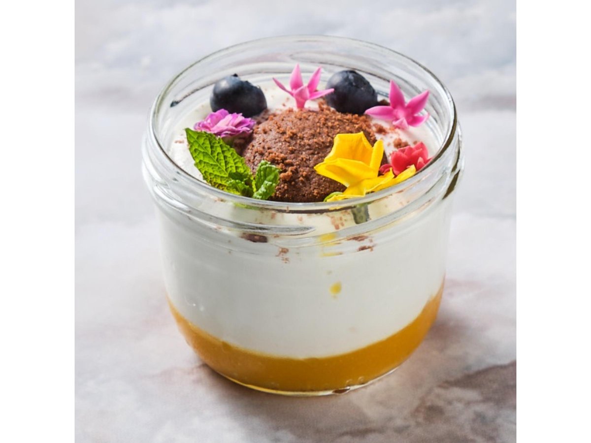 Mangós sajttorta