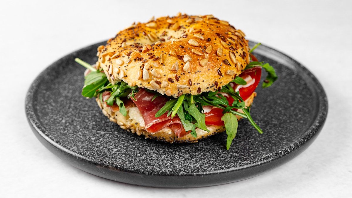 Bagel pršut