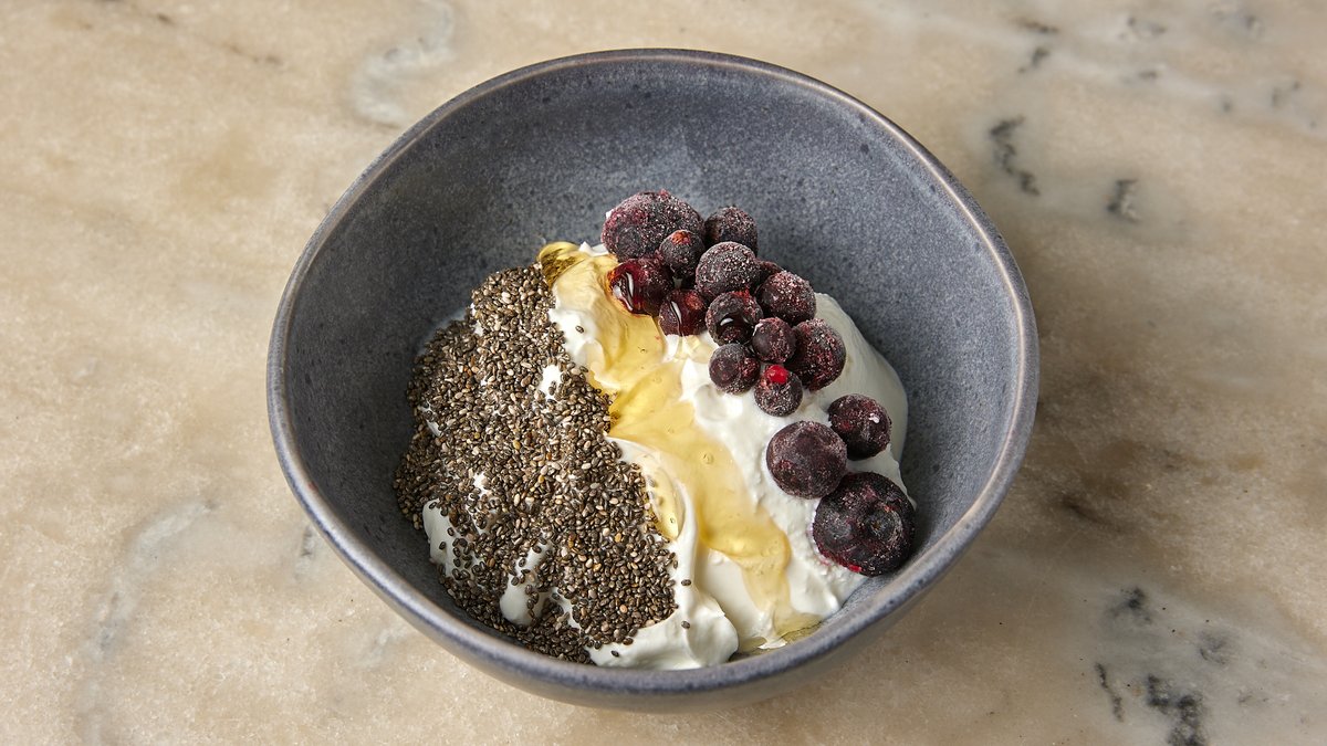 Γιαούρτι με Blueberries