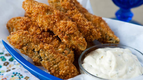 Deep-Fried Pickles (6 Pcs) (6 Sticks)