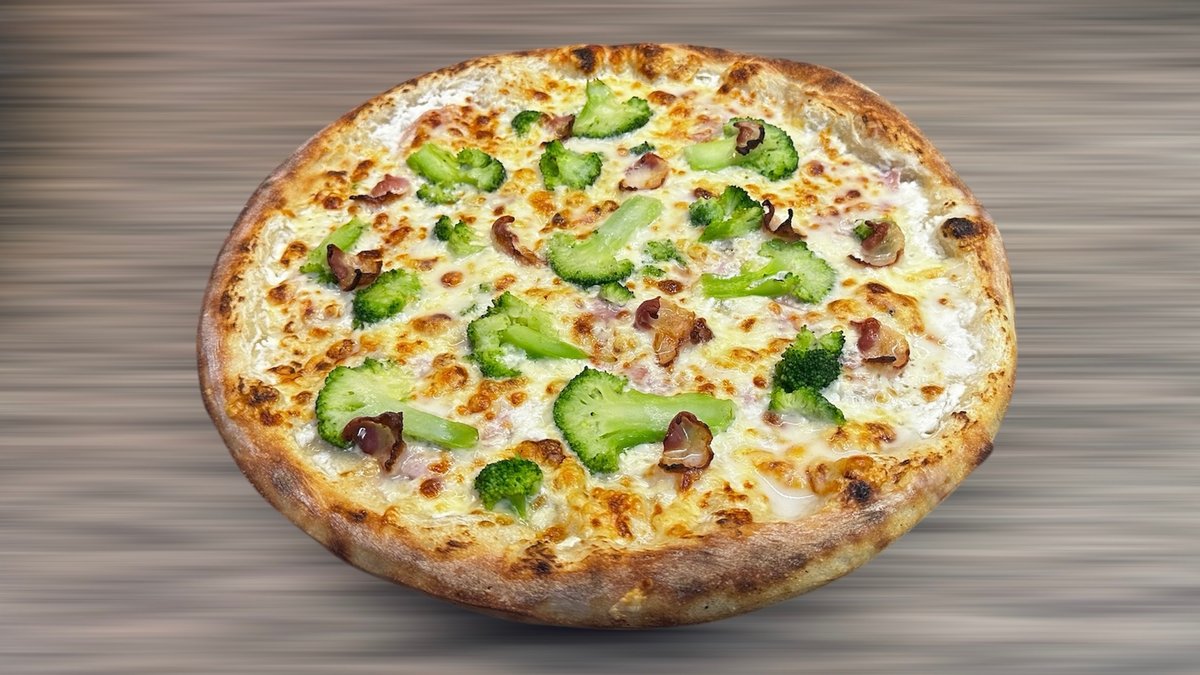 Brokkolis pizza