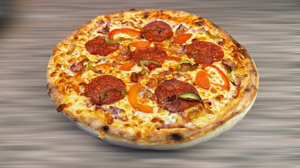 Húsimádó pizza