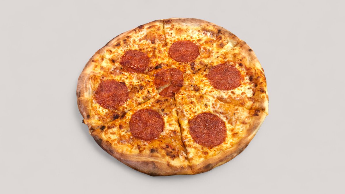 Szalámis pizza