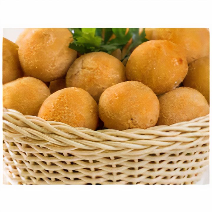 Bolinho de Aipim com Carne Moída