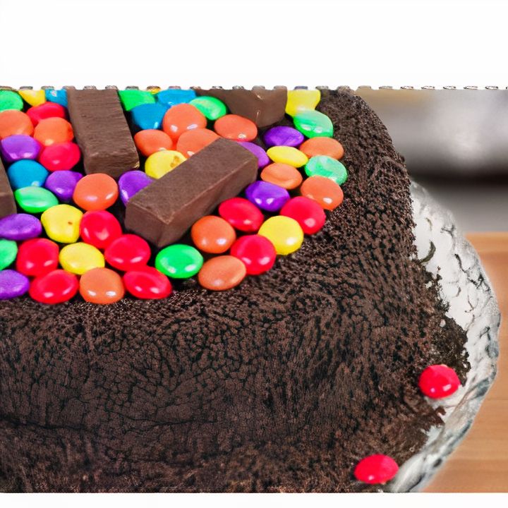 Bolo de Chocolate com Beijinho, Confetes