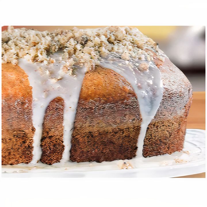 Bolo de Maçã com Nozes